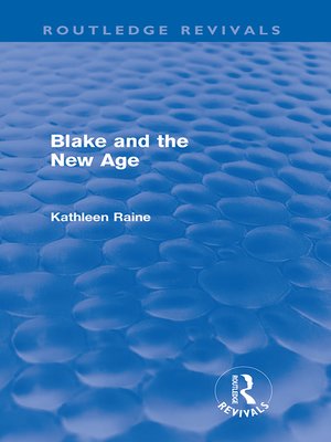cover image of Blake and the New Age